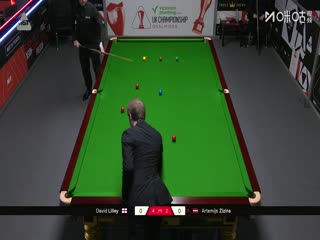 斯诺克英锦赛资格赛晋级轮阿尔特米·齐津斯5-6大卫·利利20251127
