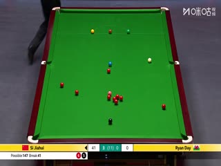 斯诺克英锦赛正赛32进16轮次斯佳辉6-0瑞恩·戴20251129