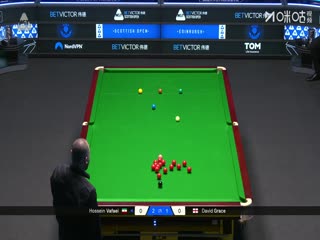 斯诺克苏格兰公开赛第一轮64进32侯赛因·瓦菲4-2大卫·格雷斯20251216