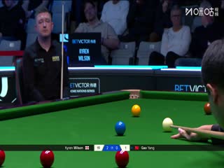 斯诺克苏格兰公开赛第一轮凯伦·威尔逊4-1高阳20251217