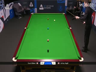 斯诺克苏格兰公开赛第一轮大卫·吉尔伯特4-1阿什利·休吉尔20251217
