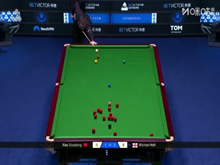 斯诺克苏格兰公开赛第一轮64进32肖国栋4-3迈克尔·霍尔特（乔迁）20251216