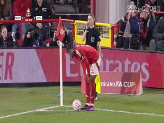 足总杯第五轮比赛诺丁汉森林VS伊普斯维奇20250304