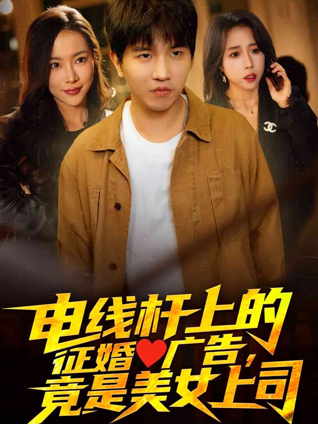 电线杆上的征婚广告，竟是美女上司