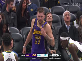 NBA常规赛步行者VS湖人20250327