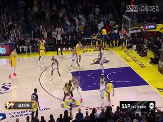 NBA常规赛勇士VS湖人20250404