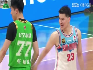 CBA季后赛四分之一决赛辽宁本钢VS新疆伊力特20250413