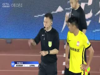 中超联赛青岛西海岸VS山东泰山20250415