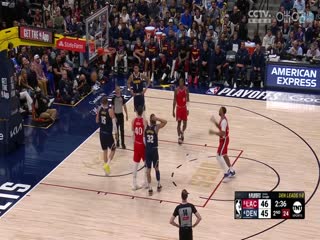 NBA季后赛快船VS掘金20250422