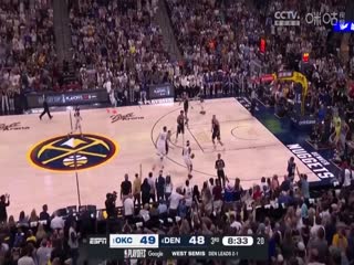 NBA季后赛雷霆VS掘金20250512