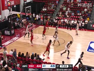 NBA夏季联赛奇才VS尼克斯20250720