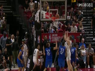 NBA夏季联赛活塞VS马刺20250720