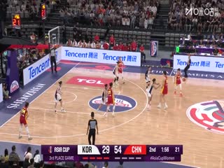 女篮亚洲杯季军赛韩国VS中国20250720