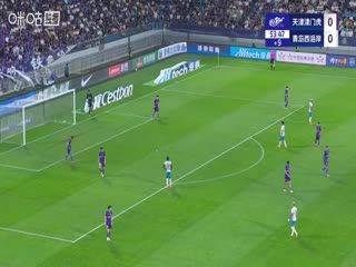 中超联赛天津津门虎VS青岛西海岸20250810